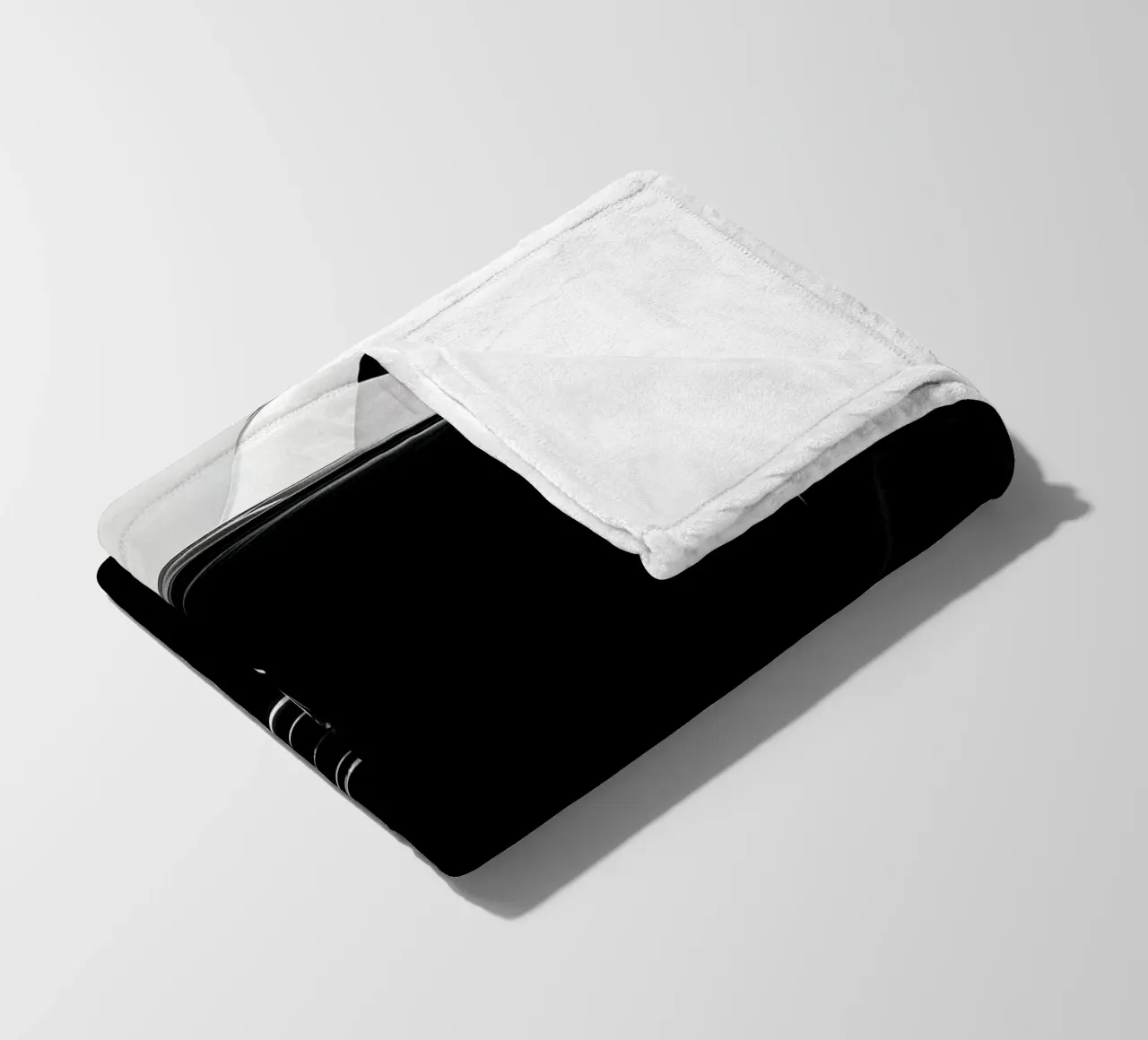 Monochrome Oldtimer Fleecedecke von CAR EDITION