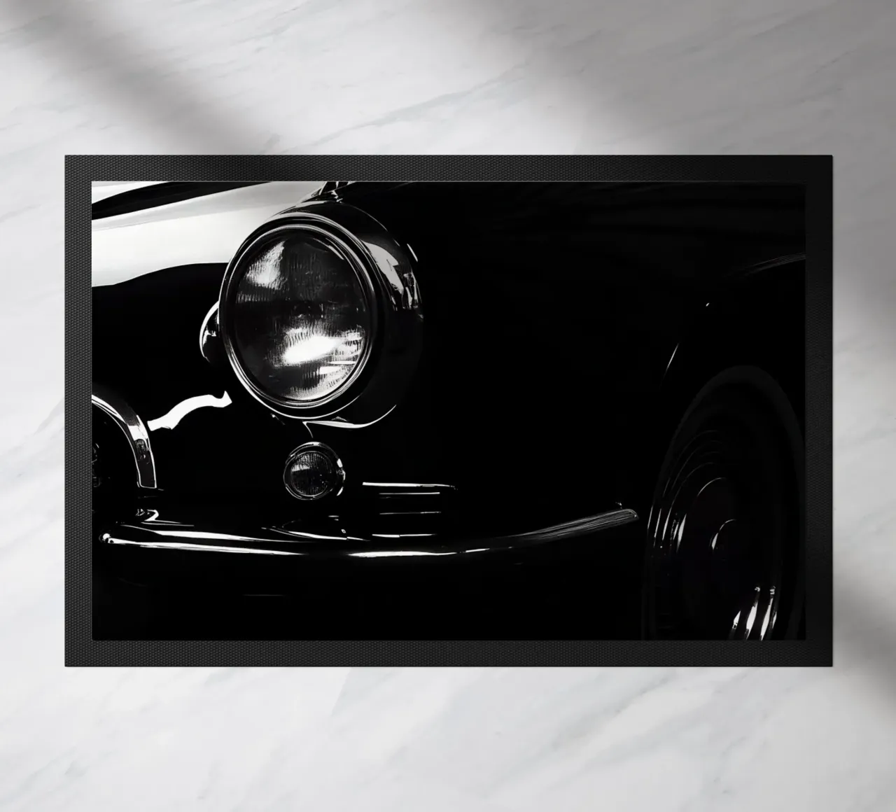 Auto d'epoca monocromatiche zerbino da CAR EDITION