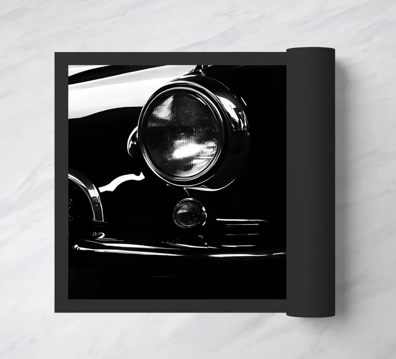 Auto d'epoca monocromatiche zerbino da CAR EDITION