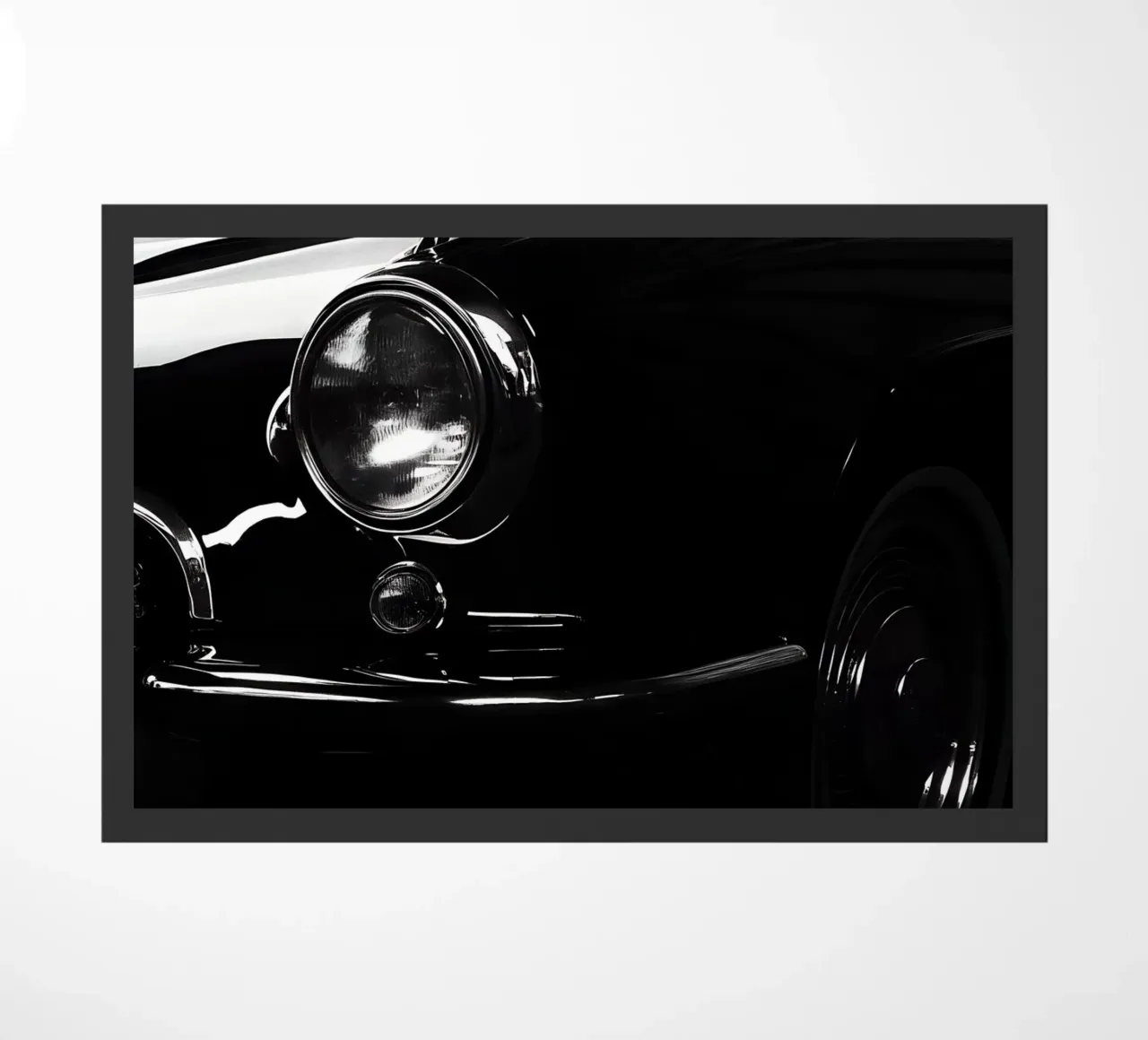 Auto d'epoca monocromatiche zerbino da CAR EDITION