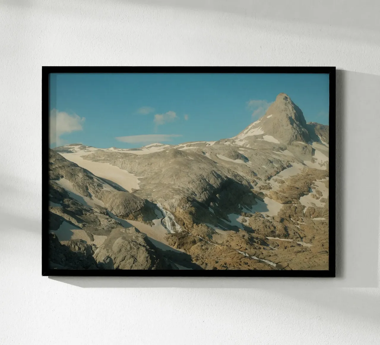 Alpine Silence – Wildstrubel Massif carta hahnemühle da FujiSwiss
