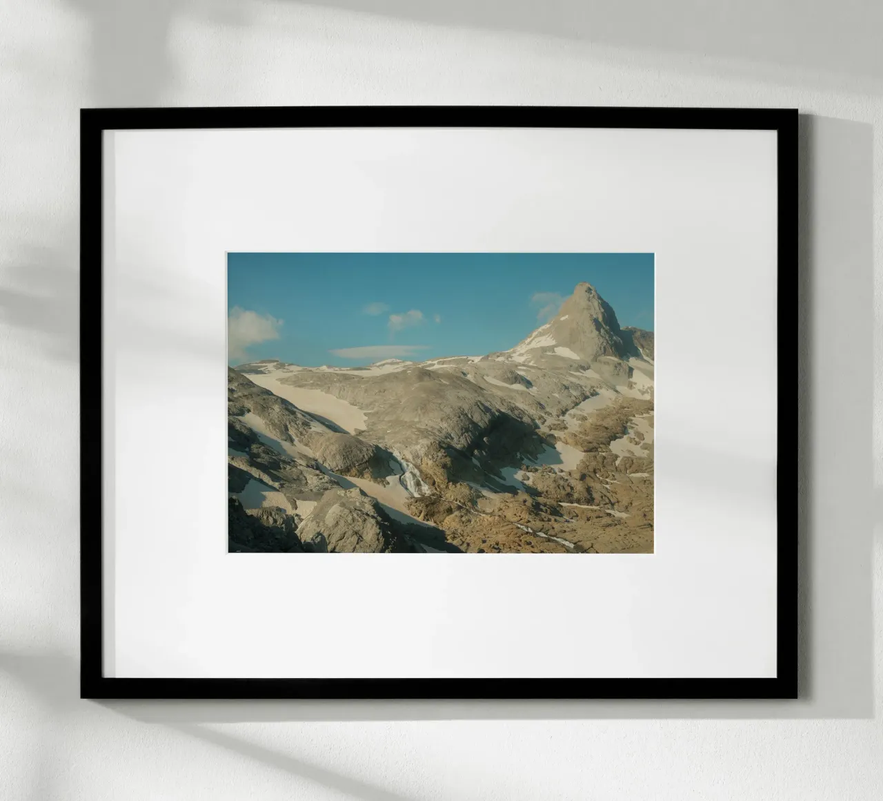 Alpine Silence – Wildstrubel Massif carta hahnemühle da FujiSwiss