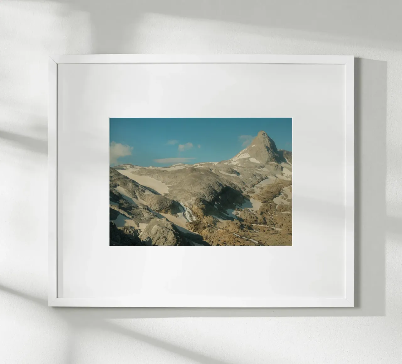 Alpine Silence – Wildstrubel Massif carta hahnemühle da FujiSwiss