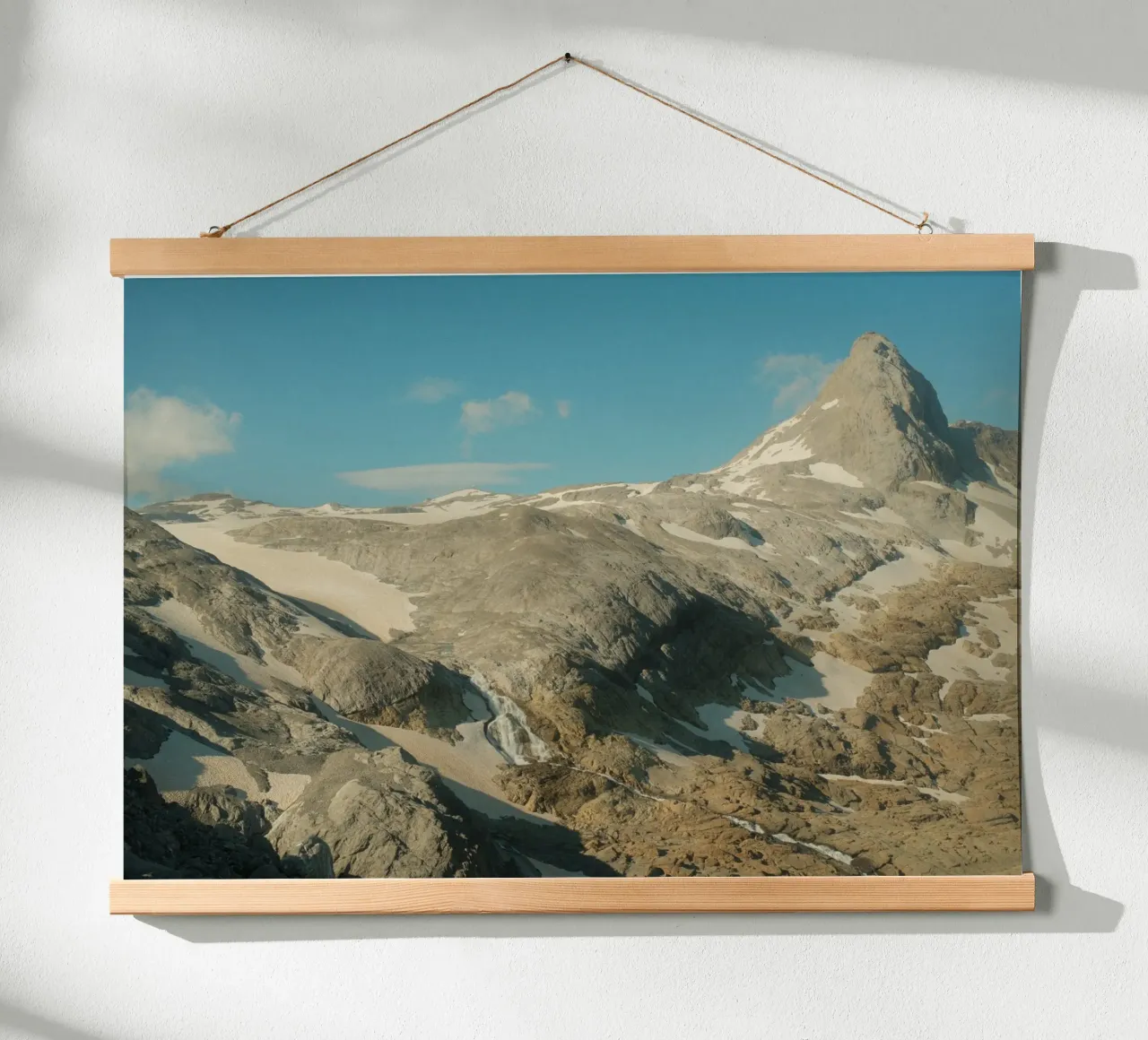 Alpine Silence – Wildstrubel Massif carta hahnemühle da FujiSwiss