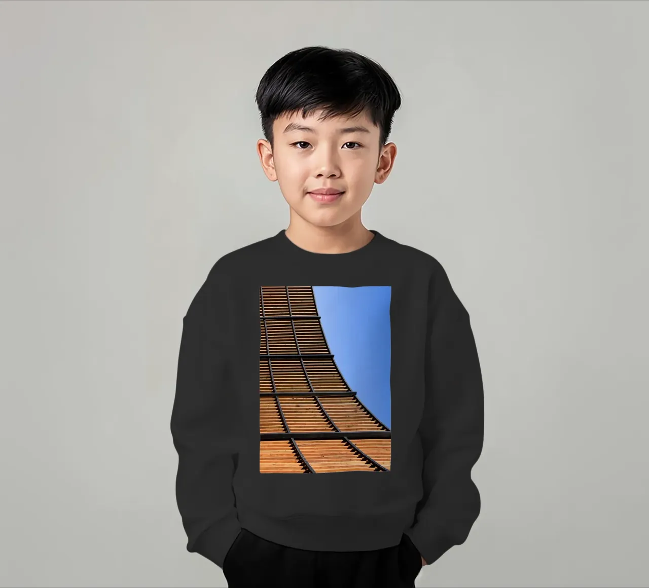 Curve felpa bambino da rafael campezato