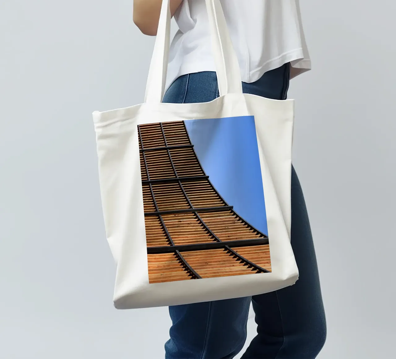 Curve borsa in juta da rafael campezato