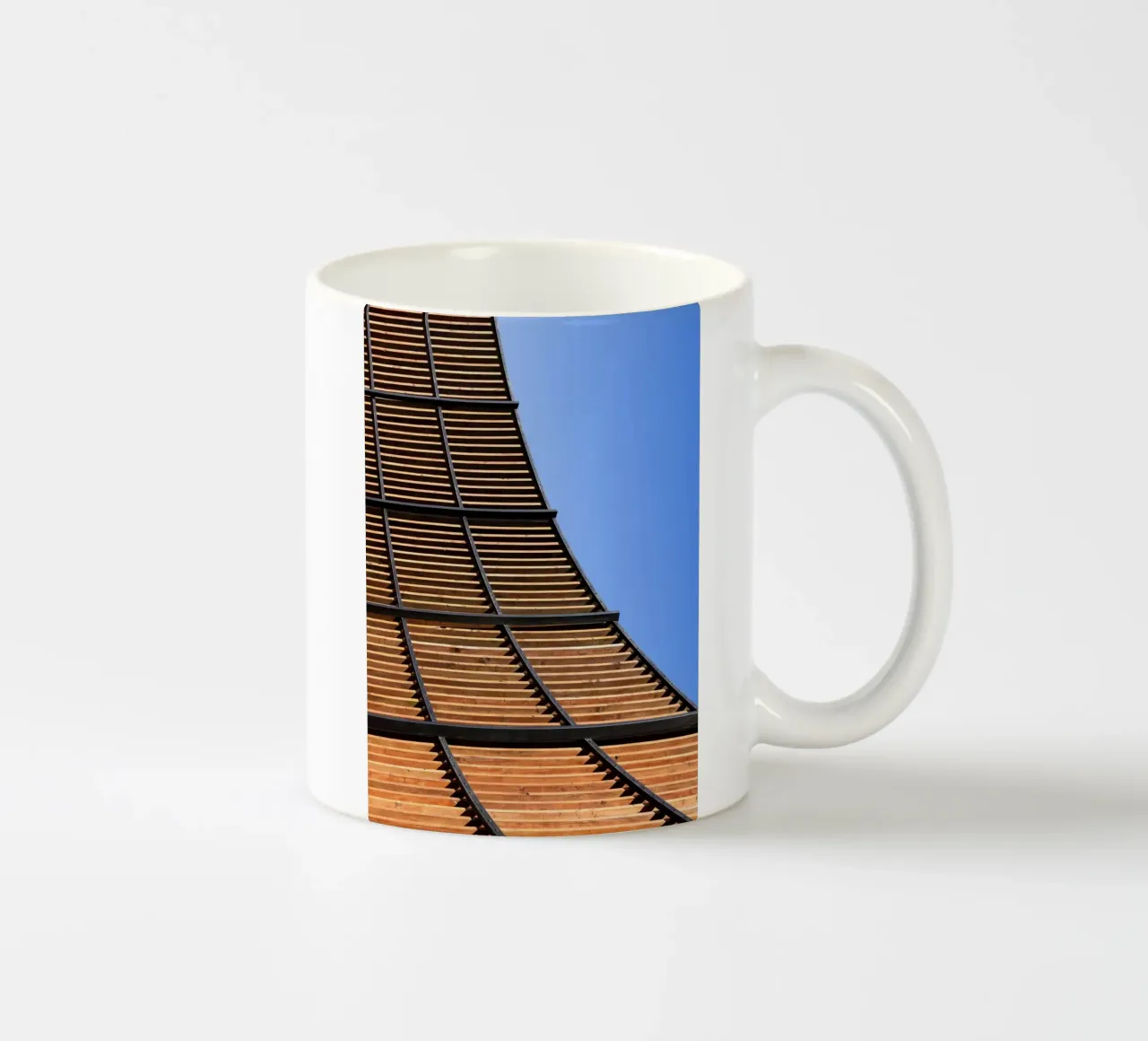 Curve tazza in ceramica da rafael campezato