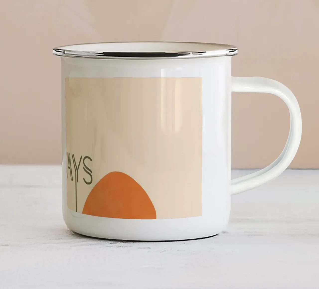 Always tazza in smalto da designdn