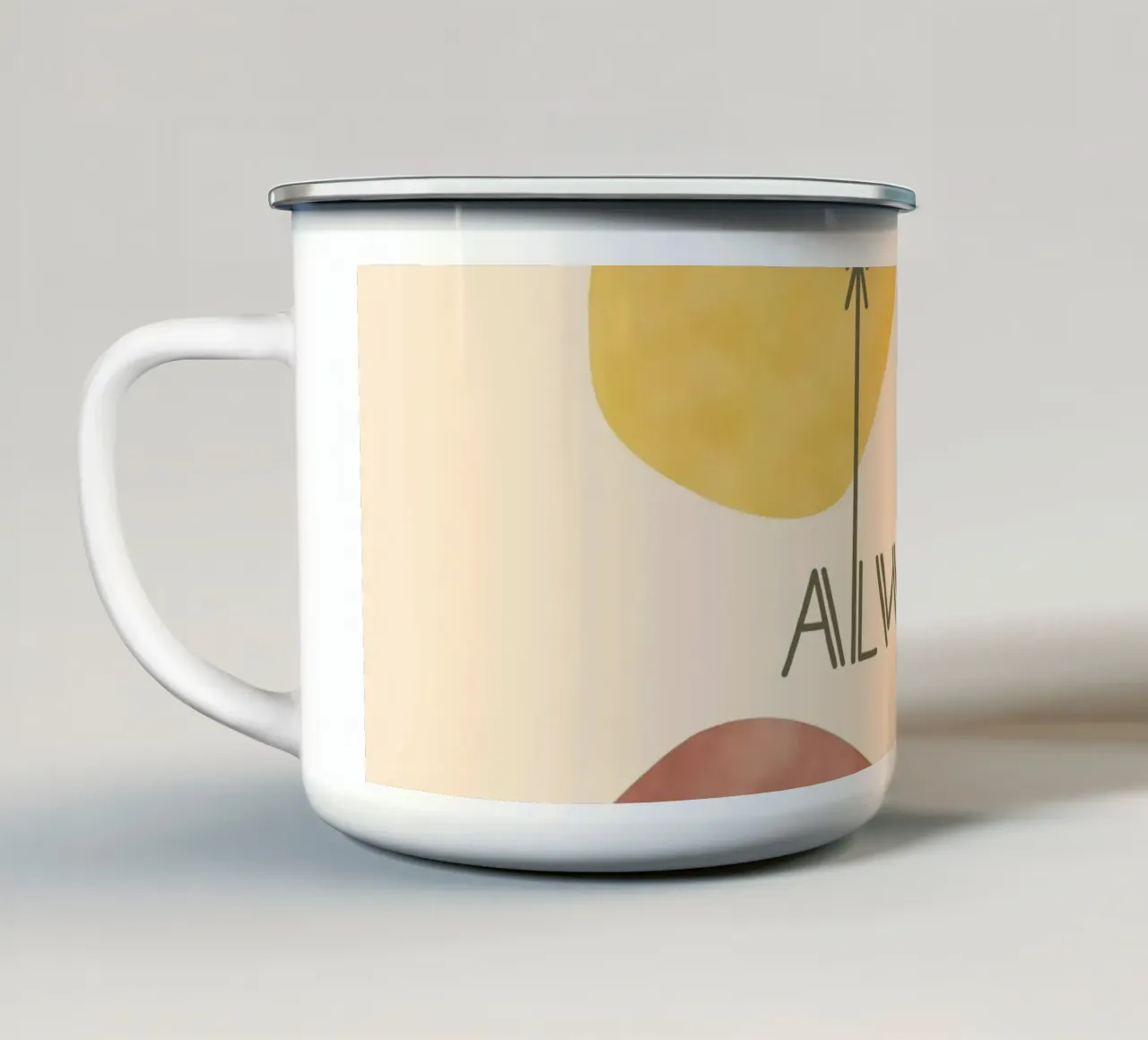 Always tazza in smalto da designdn