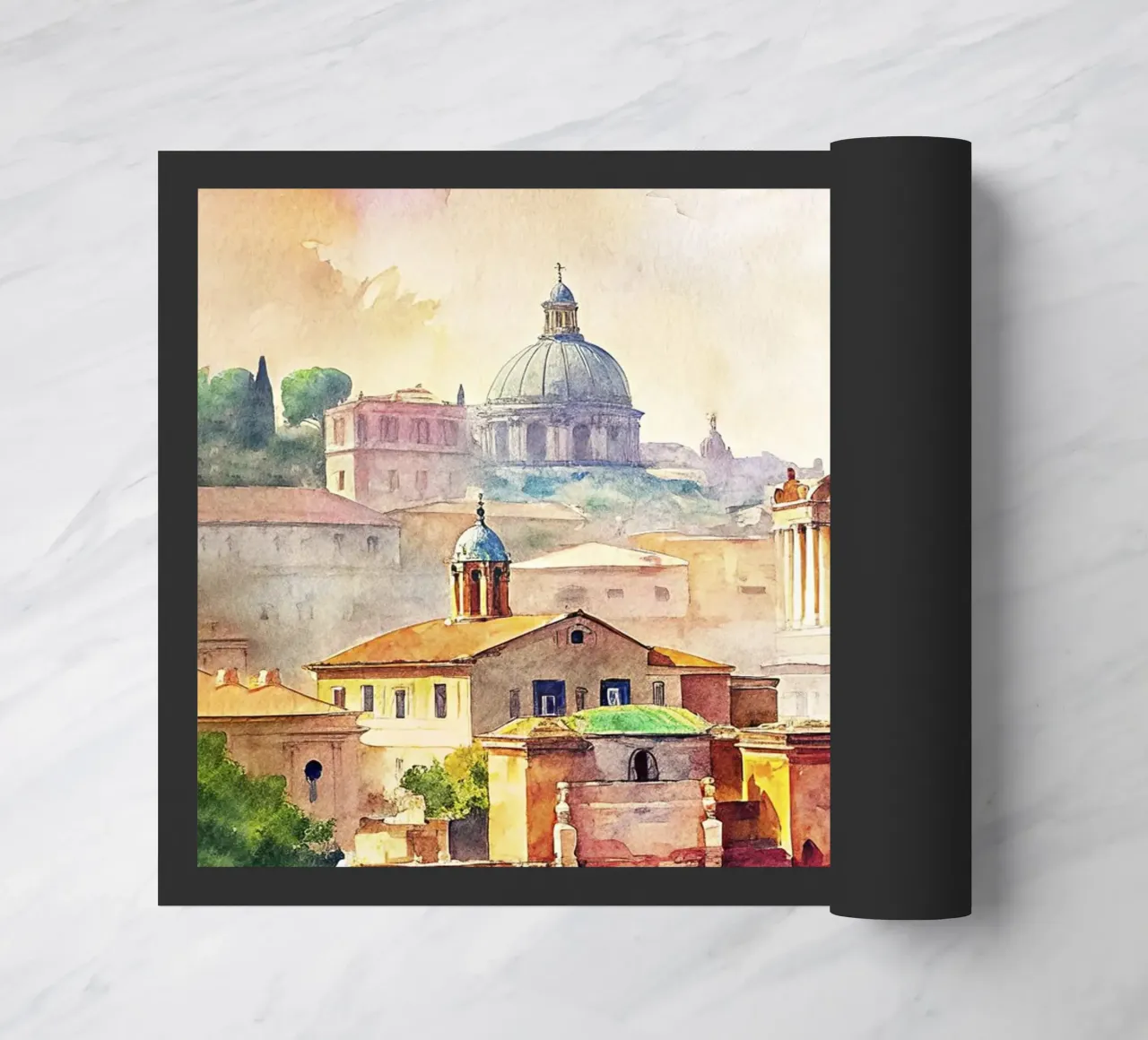 Un disegno di Roma zerbino da 🎁 ARTVI-SHOP