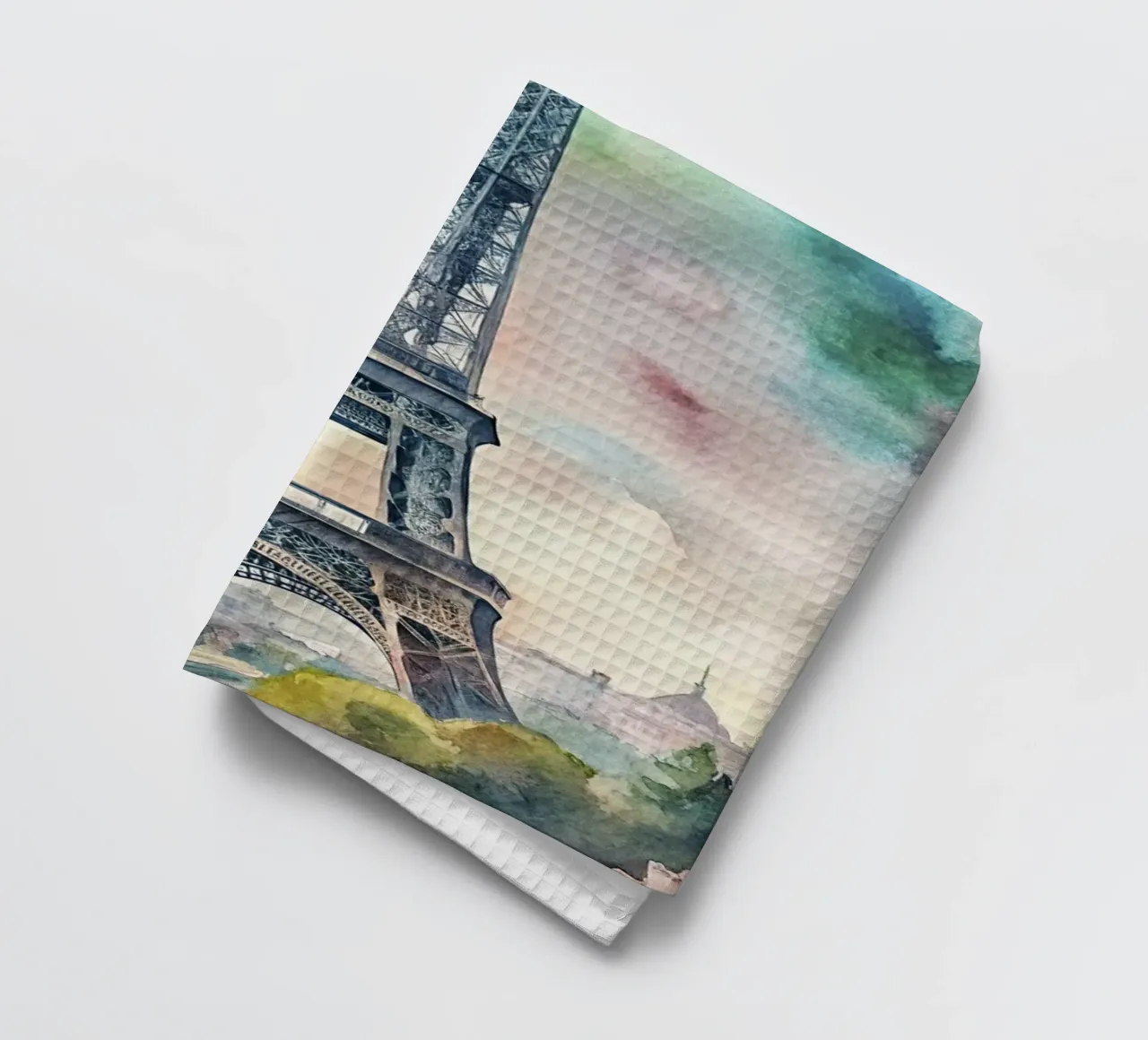 A Drawing of Paris tea towel by 🎁 ARTVI-SHOP
