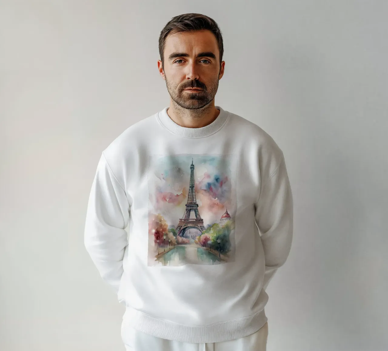 Un disegno di Parigi felpa da ARTVI-SHOP