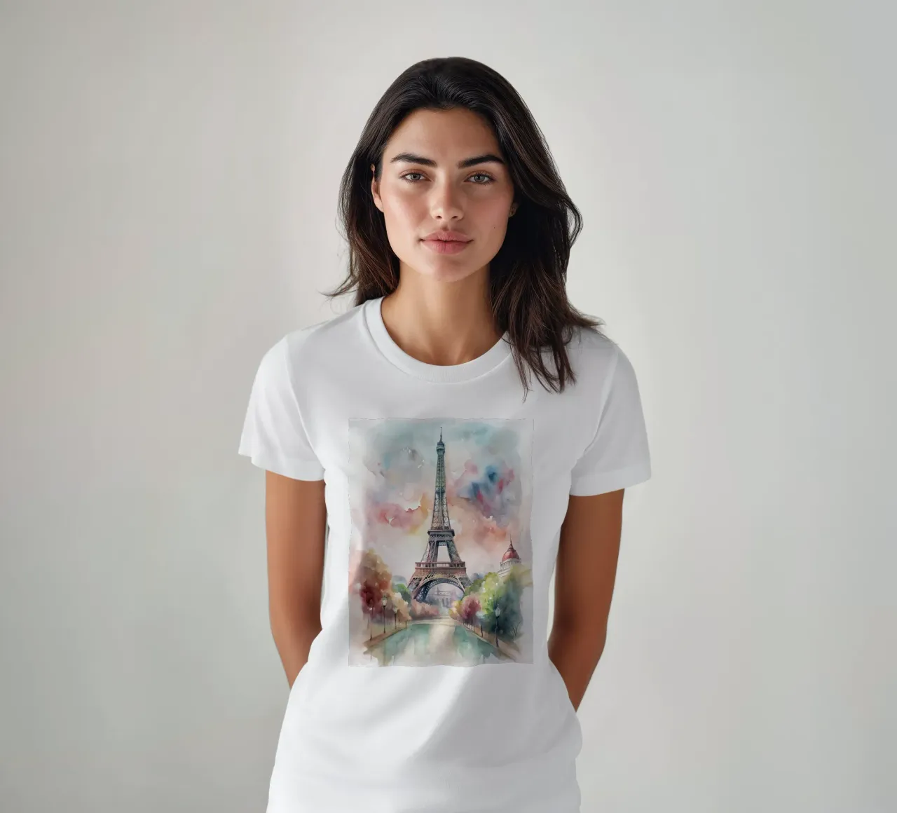 A Drawing of Paris t-shirt by 🎁 ARTVI-SHOP