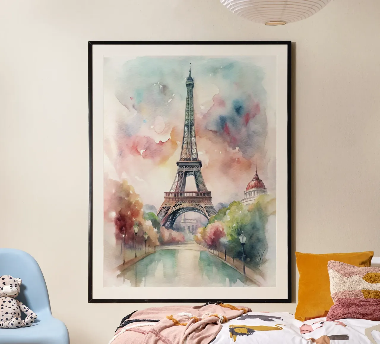 A Drawing of Paris hahnemühle by 🎁 ARTVI-SHOP