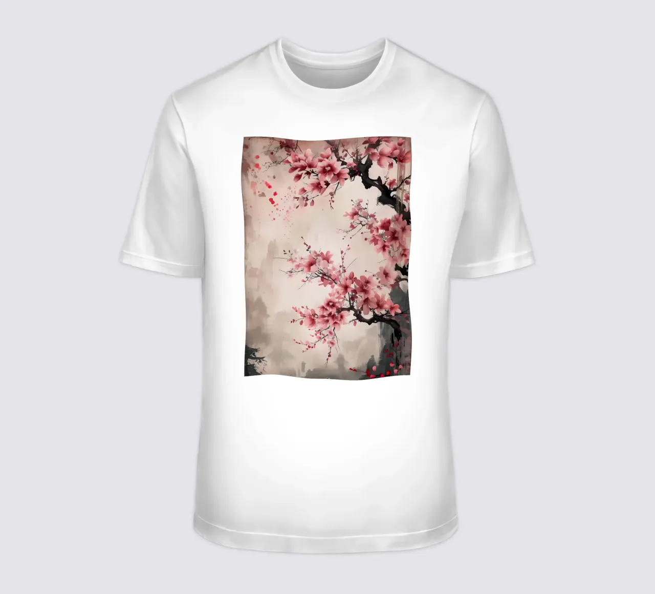 ciliegio in fiore giapponese t-shirt da Rebecca Clark Wyrick