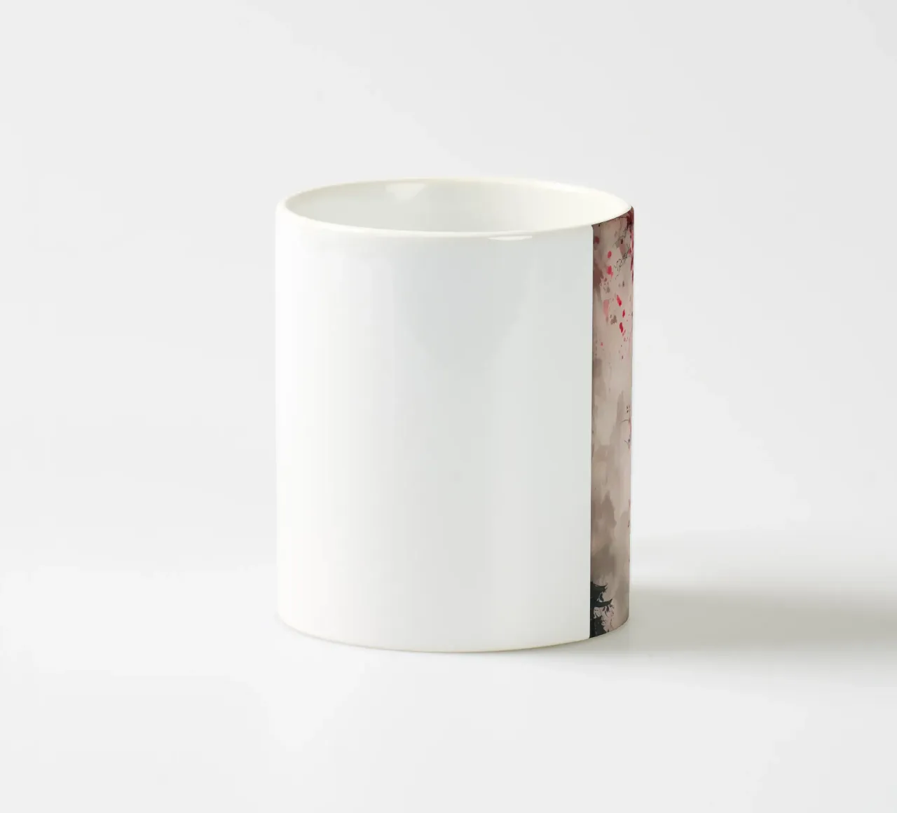 ciliegio in fiore giapponese tazza in ceramica da Rebecca Clark Wyrick
