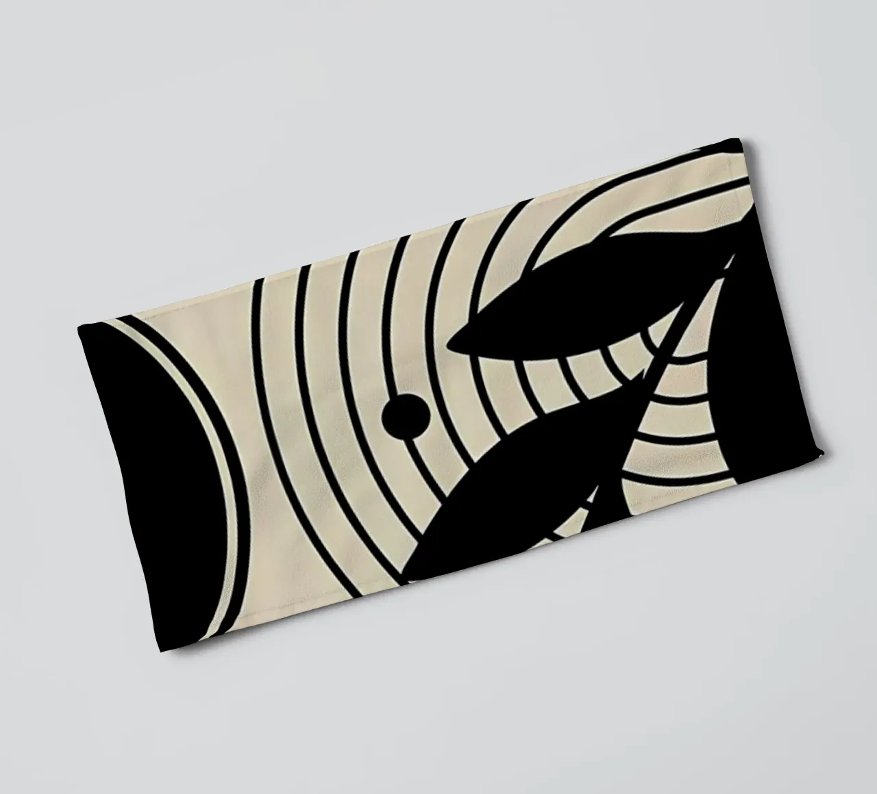 Abstract Minimalist Art towel by James M Coyle