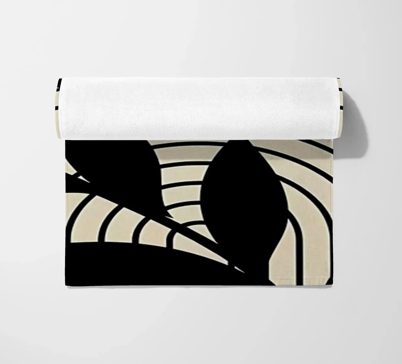 Abstract Minimalist Art beach towel by James M Coyle