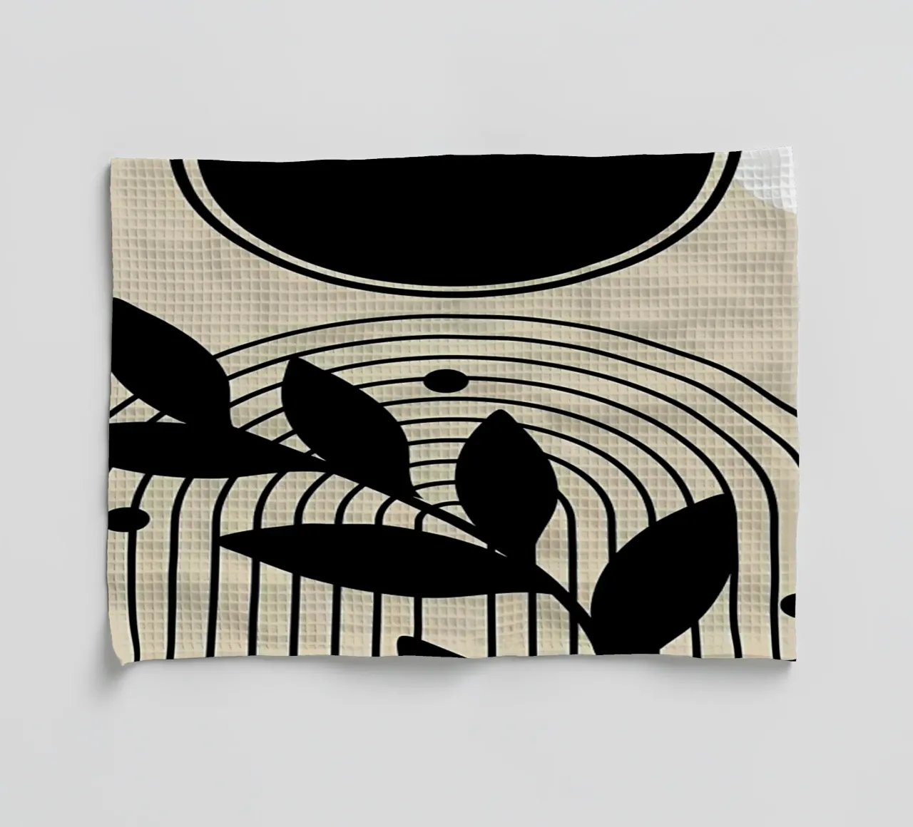 Art abstrait minimaliste torchon de James M Coyle