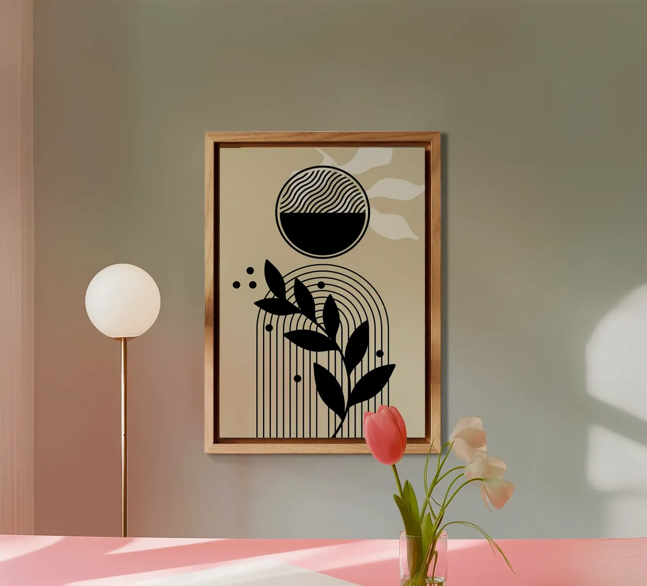 Abstract Minimalist Art alu-dibond by James M Coyle