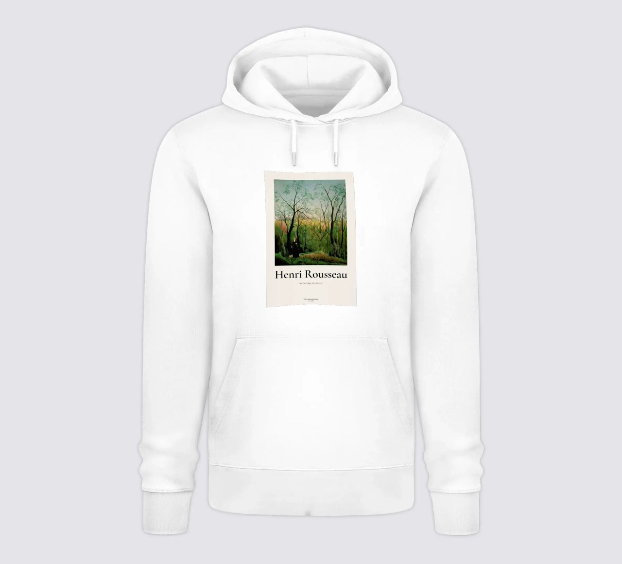 Rousseau - At the Edge of a Forest felpa con cappuccio da ARTOTHEK
