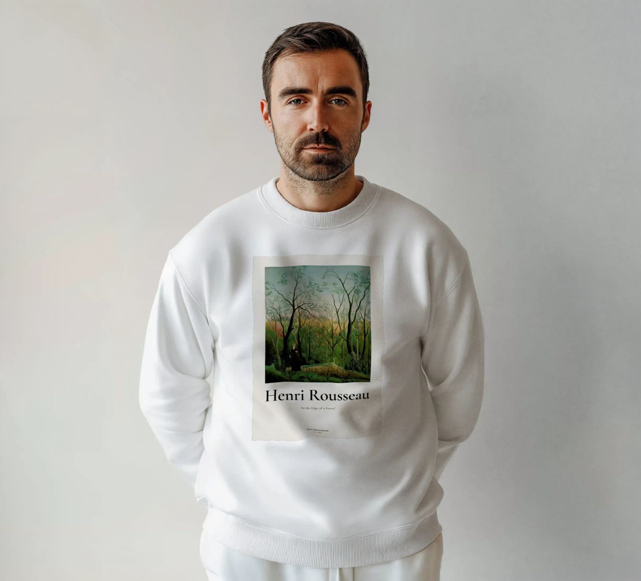 Rousseau - At the Edge of a Forest Sweatshirt von ARTOTHEK