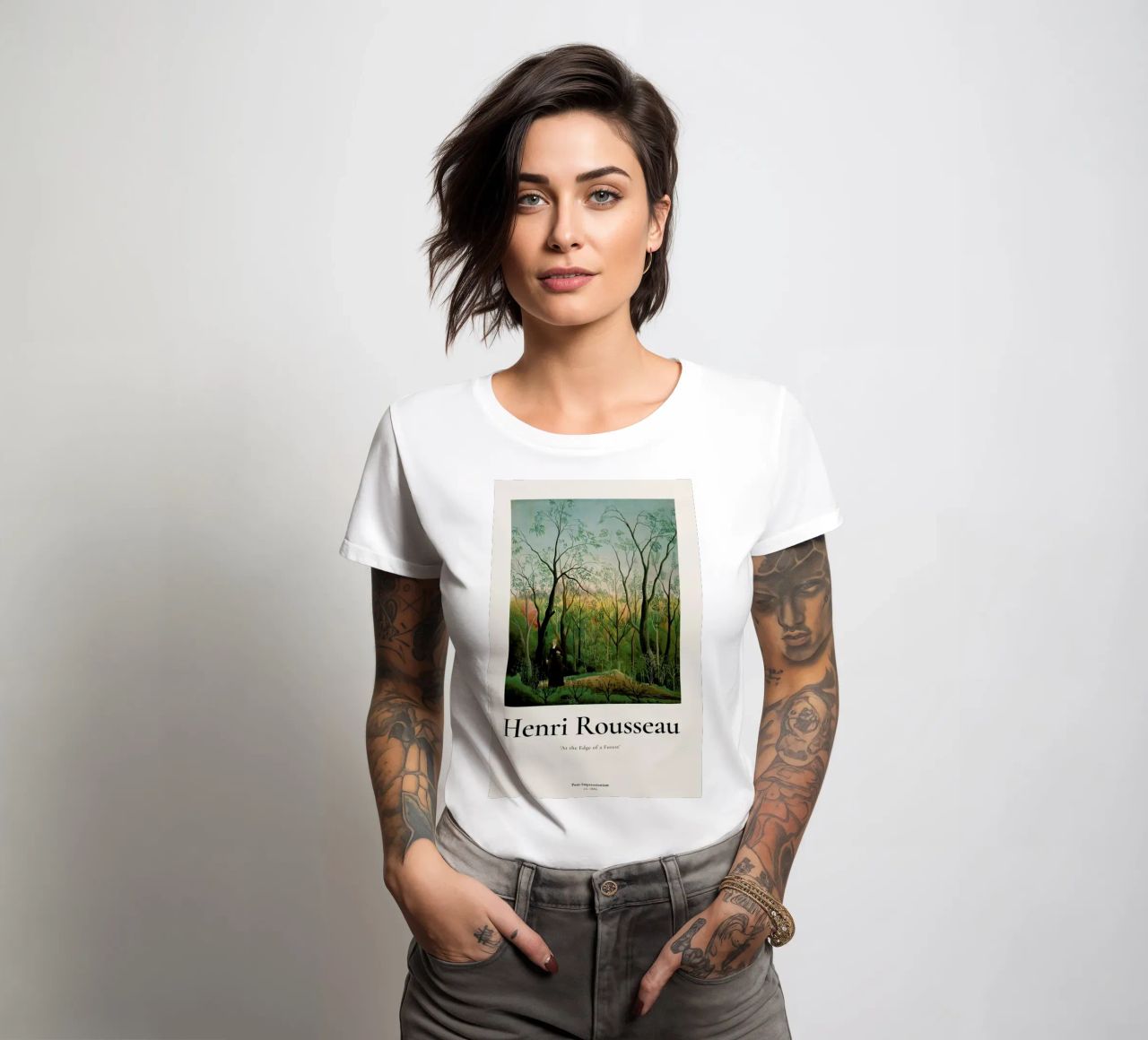 Rousseau - At the Edge of a Forest Frauen T-Shirt von ARTOTHEK