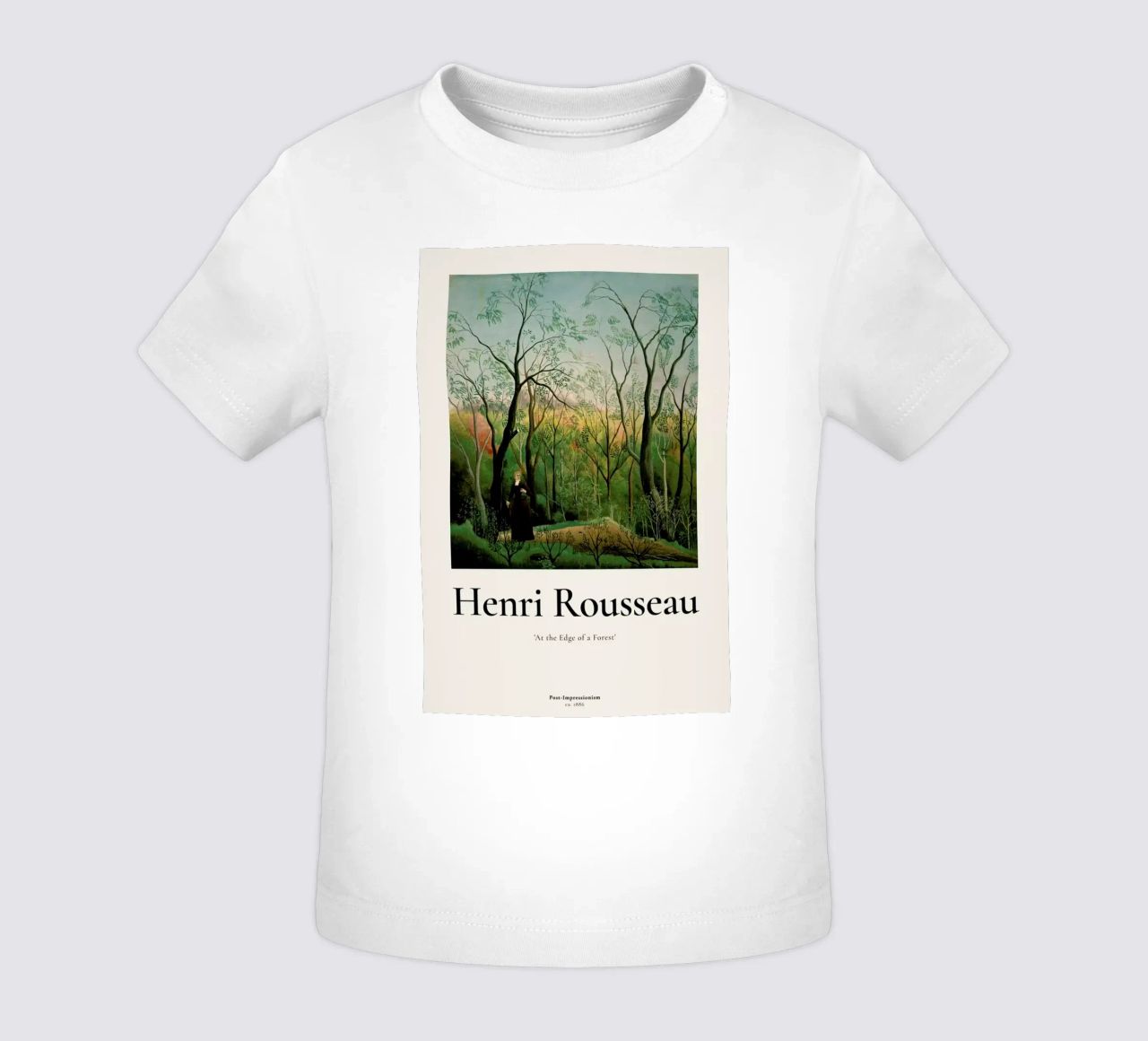 Rousseau - At the Edge of a Forest maglietta neonato da ARTOTHEK