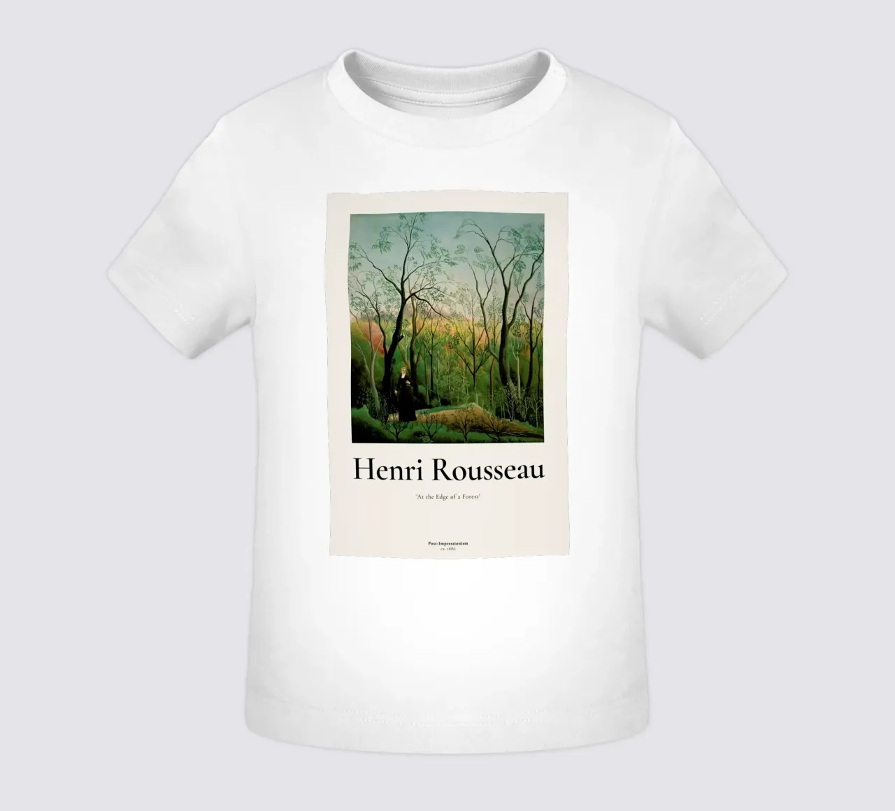 Rousseau - At the Edge of a Forest maglietta neonato da ARTOTHEK