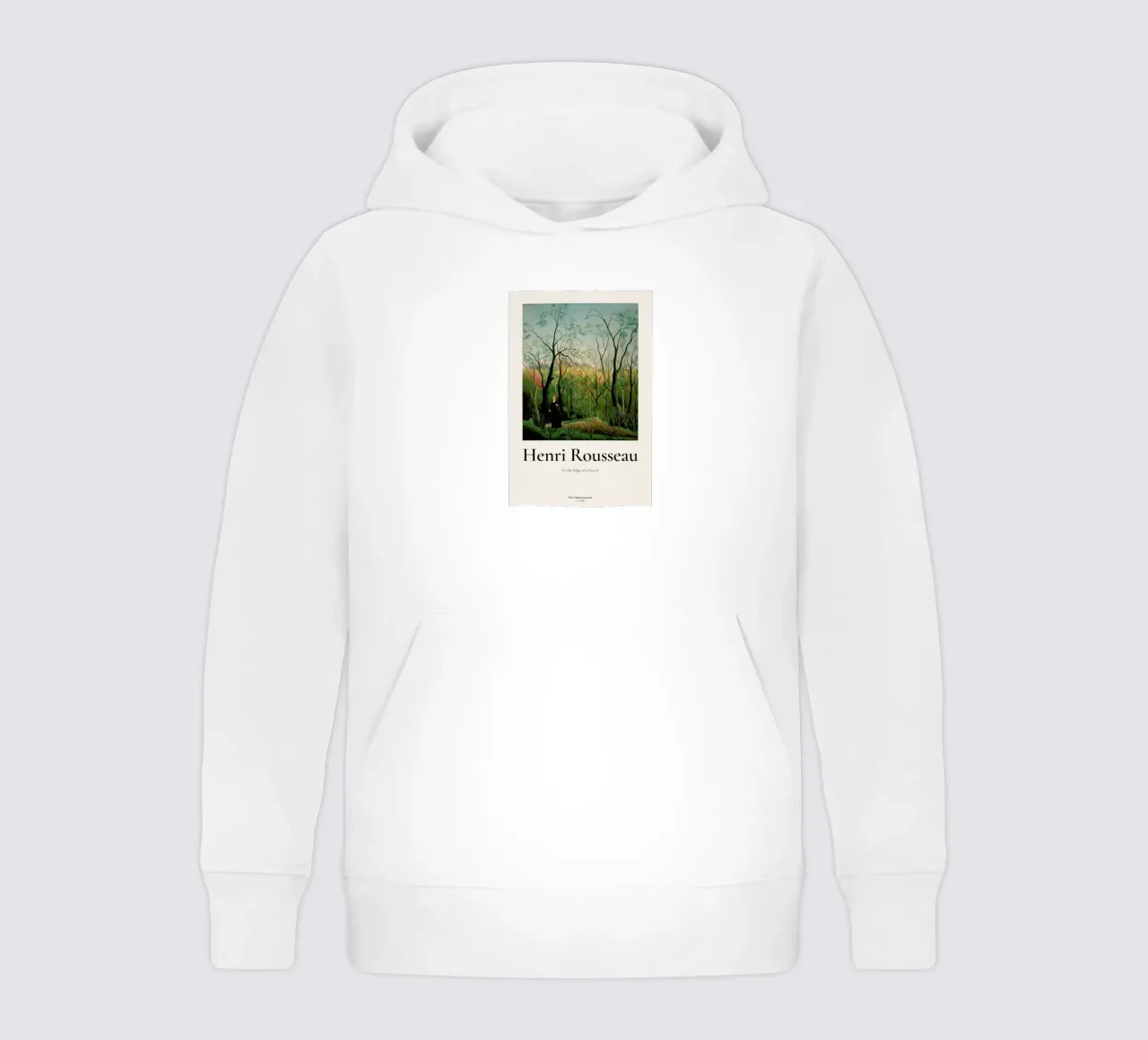 Rousseau - At the Edge of a Forest felpa bambino con cappuccio da ARTOTHEK