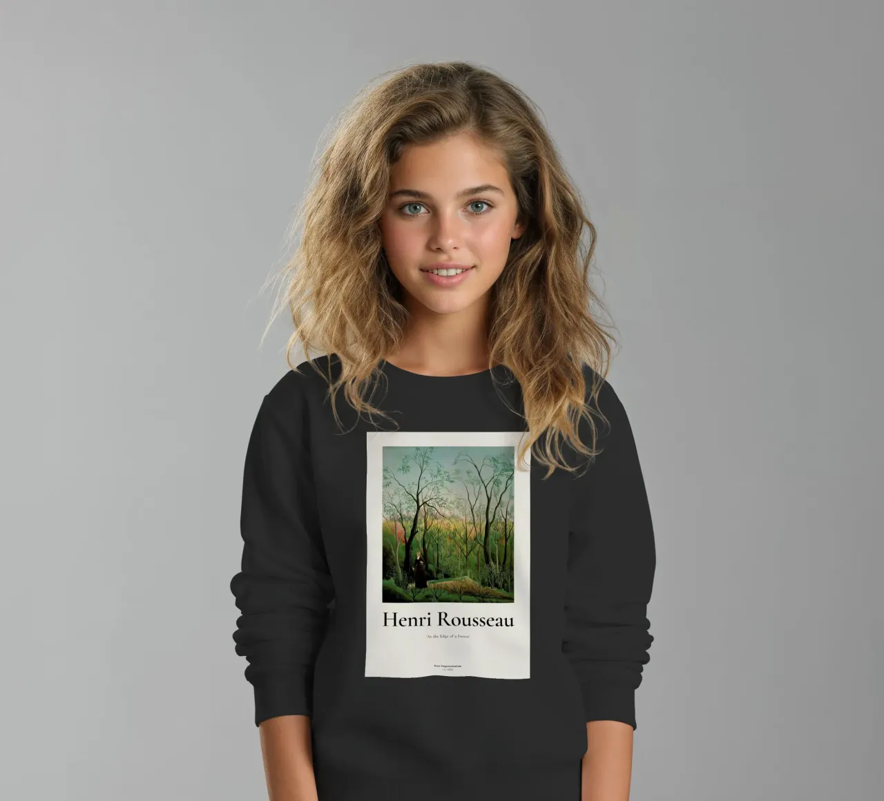Rousseau - At the Edge of a Forest felpa bambino da ARTOTHEK
