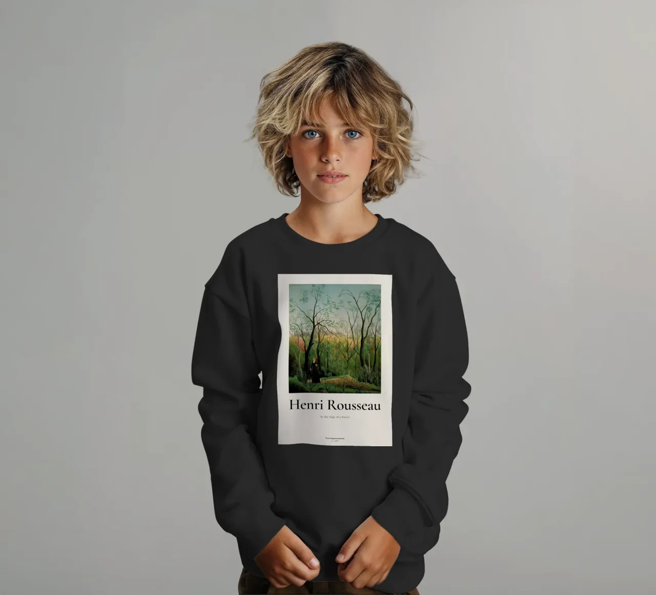 Rousseau - At the Edge of a Forest felpa bambino da ARTOTHEK