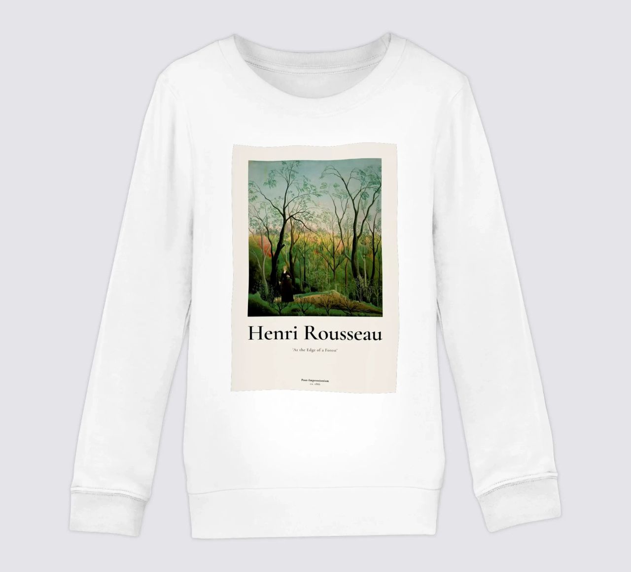 Rousseau - At the Edge of a Forest Kinder Sweatshirt von ARTOTHEK