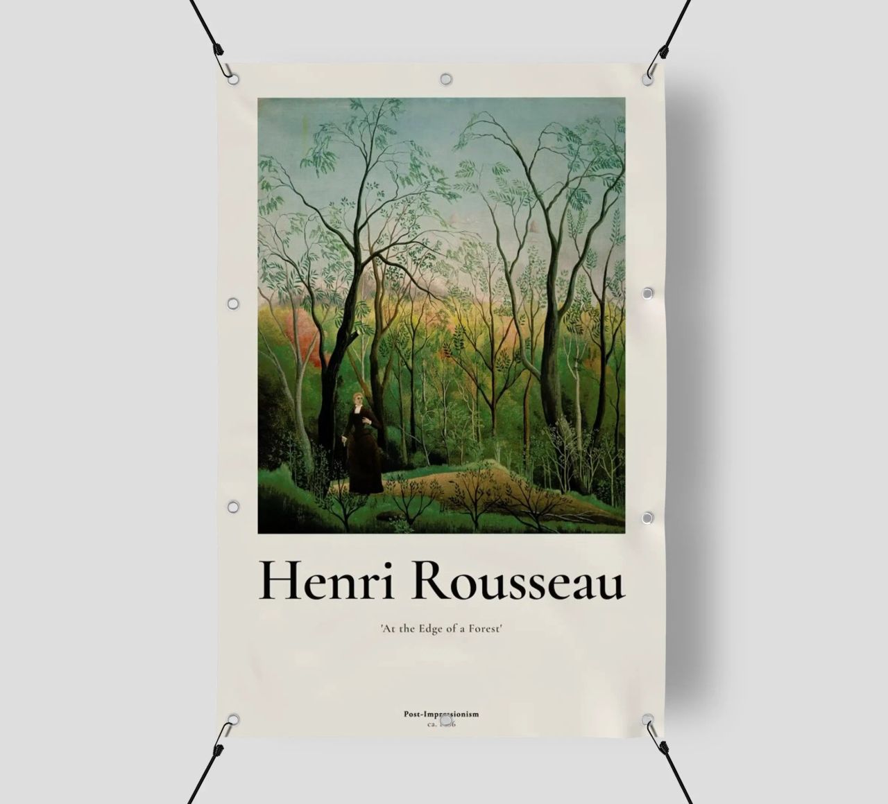 Rousseau - At the Edge of a Forest PVC Plane von ARTOTHEK