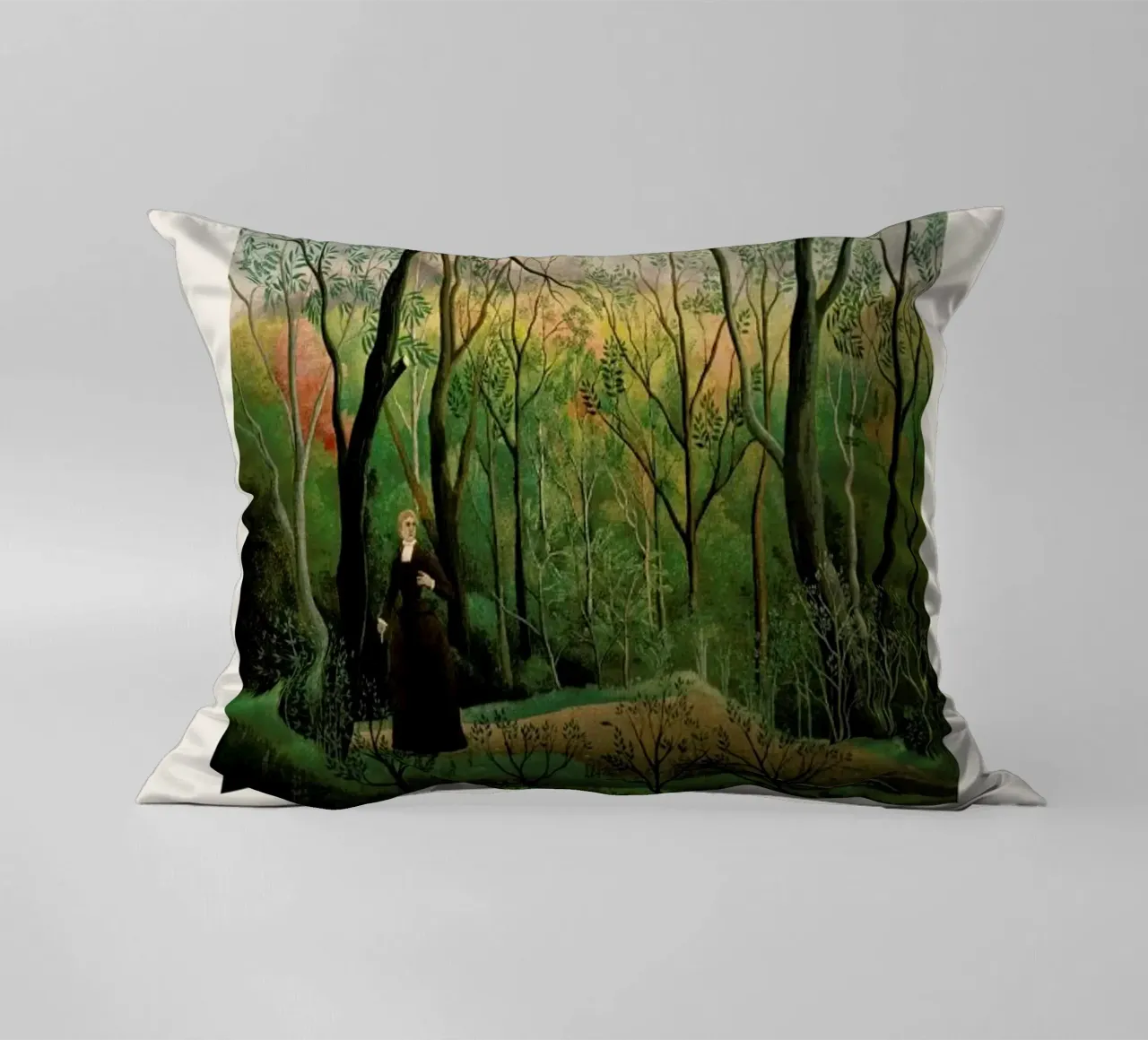 Rousseau - At the Edge of a Forest cuscino da ARTOTHEK