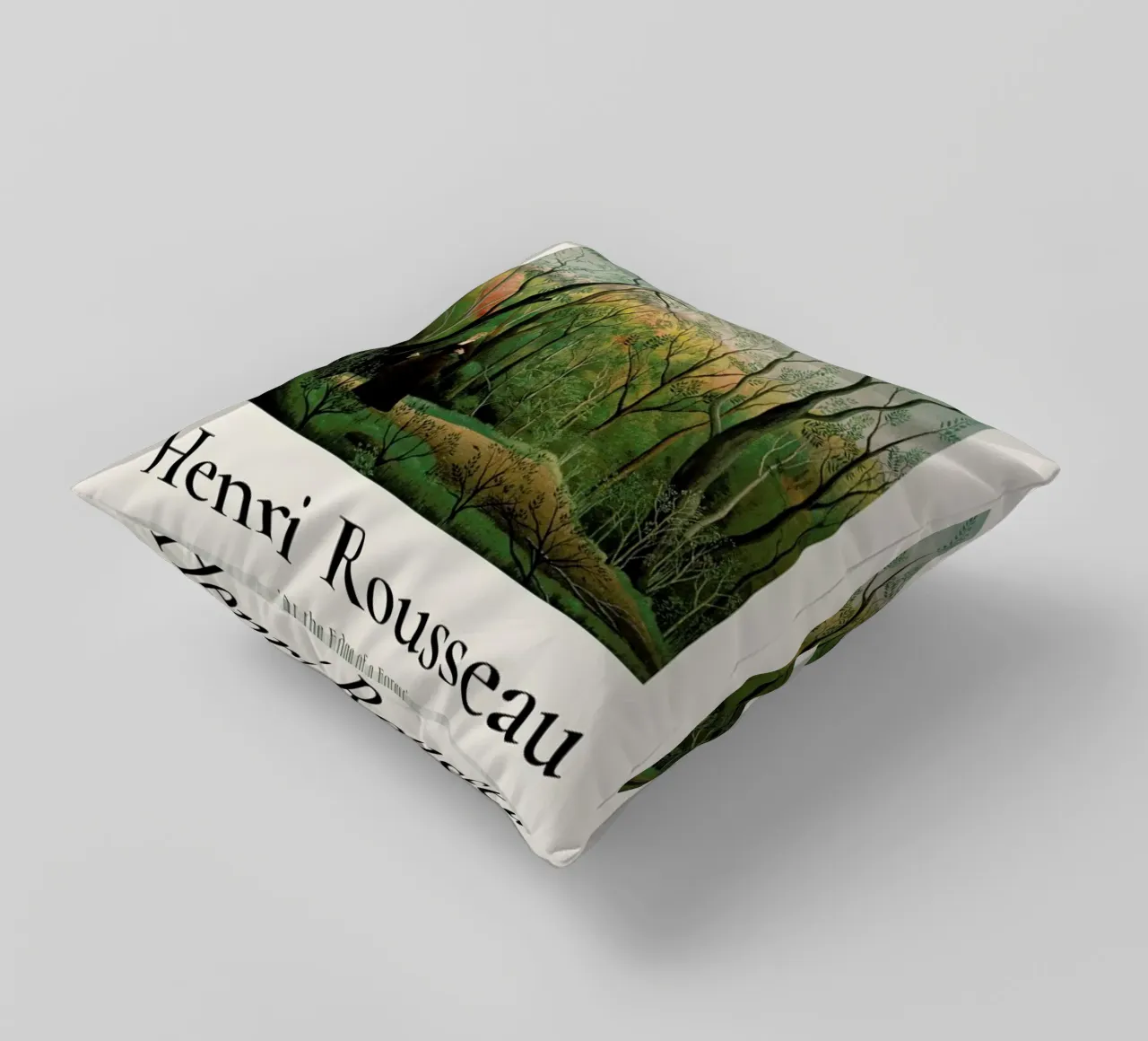 Rousseau - At the Edge of a Forest cuscino da ARTOTHEK