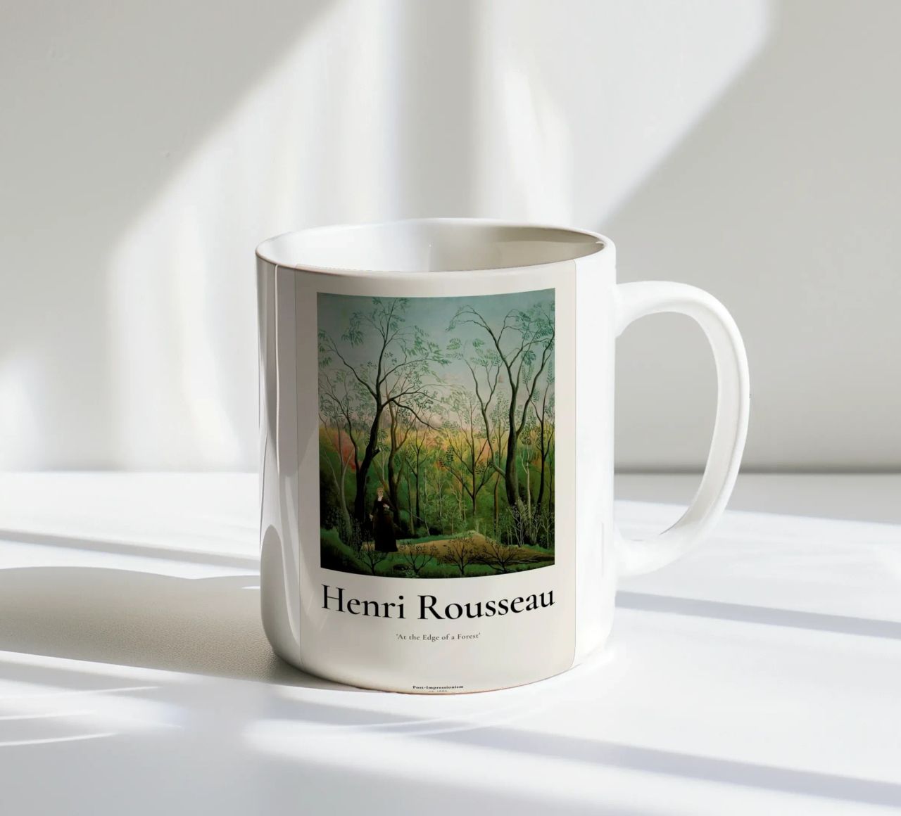 Rousseau - At the Edge of a Forest Keramik Tasse von ARTOTHEK