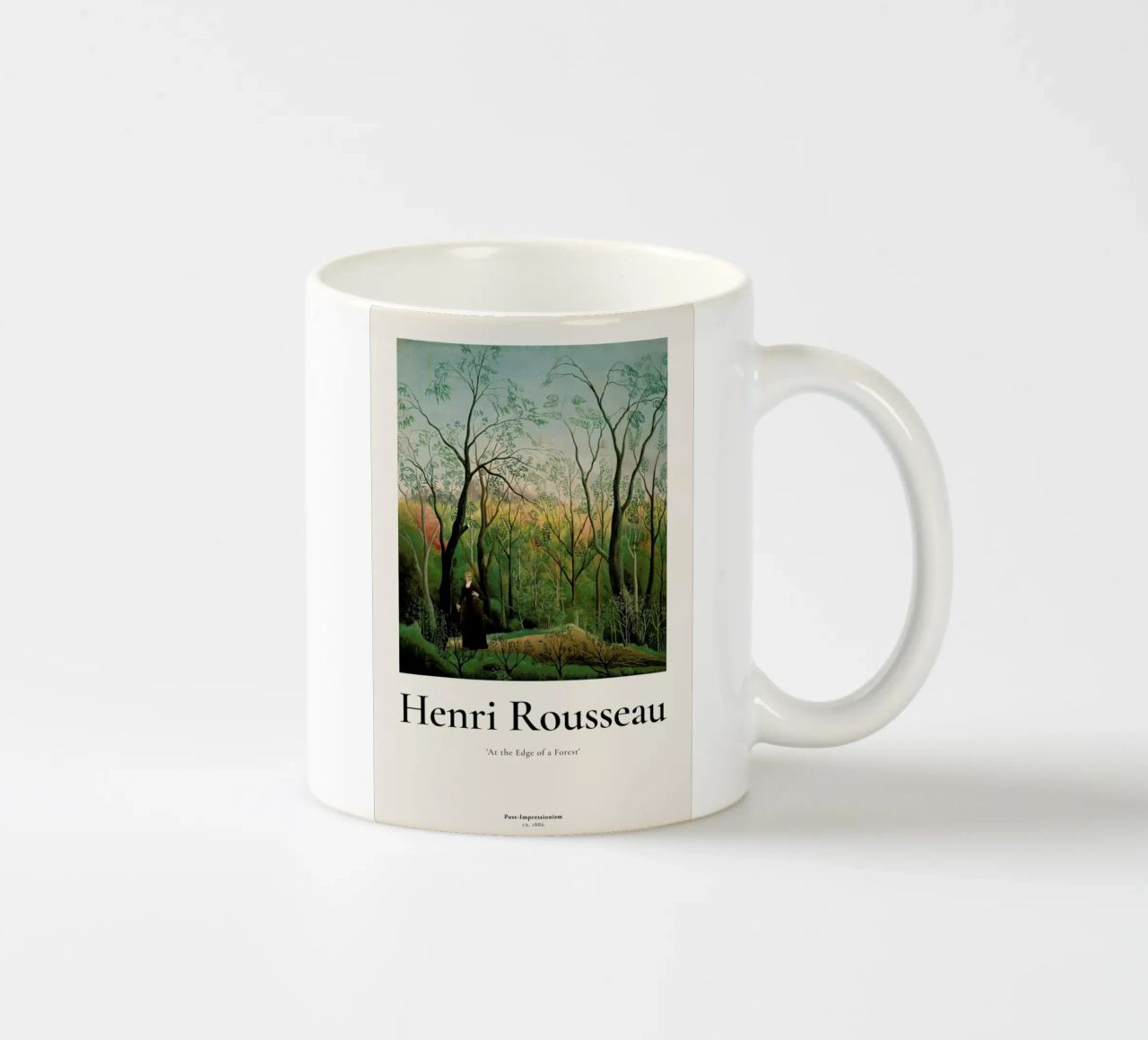 Rousseau - At the Edge of a Forest Keramik Tasse von ARTOTHEK
