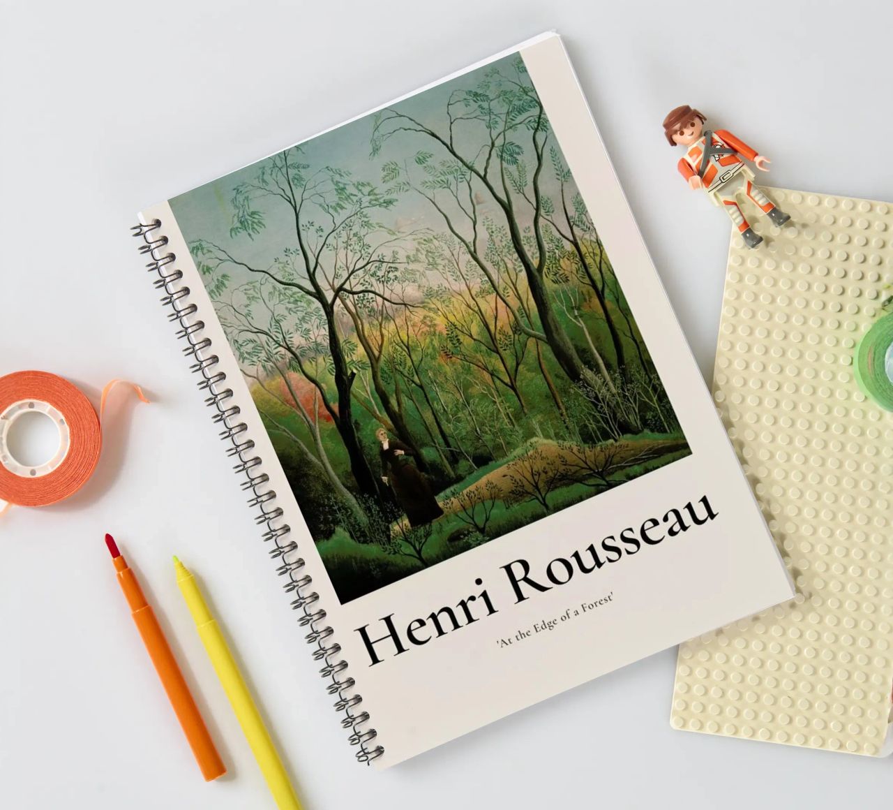 Rousseau - At the Edge of a Forest Ringbuch von ARTOTHEK