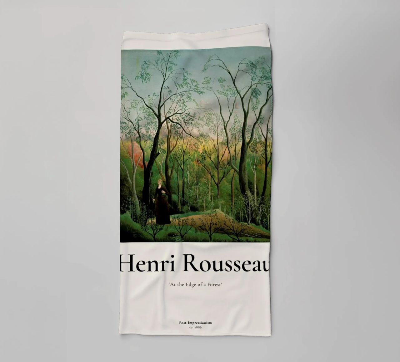 Rousseau - At the Edge of a Forest Handtuch von ARTOTHEK