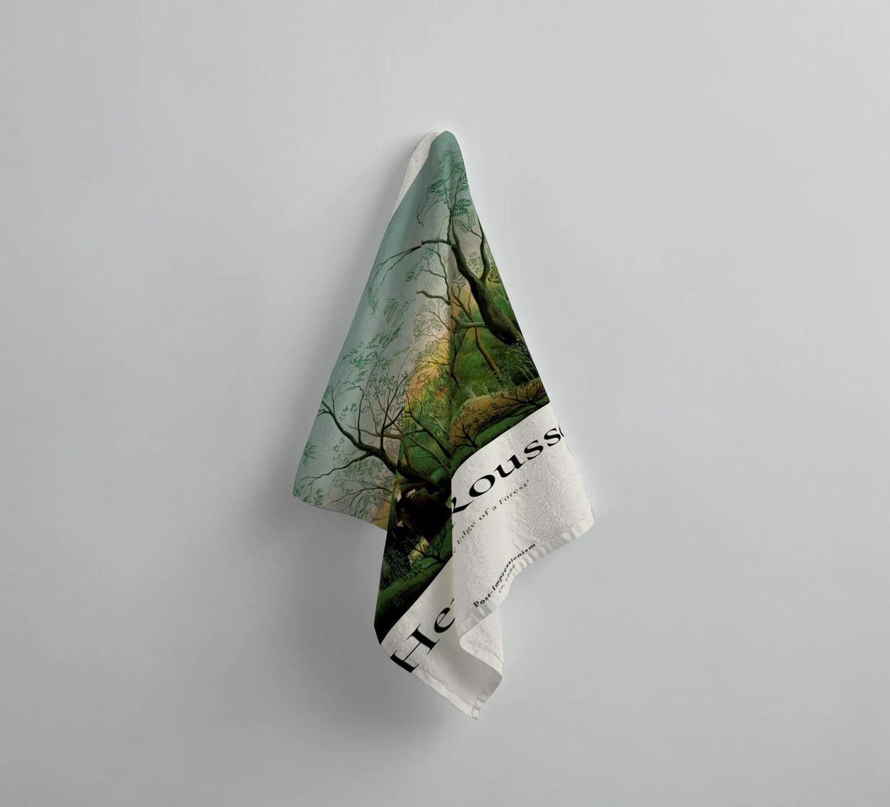 Rousseau - At the Edge of a Forest Handtuch von ARTOTHEK