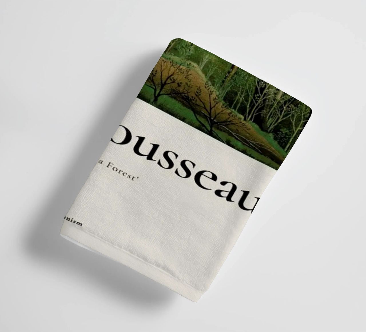 Rousseau - At the Edge of a Forest Handtuch von ARTOTHEK