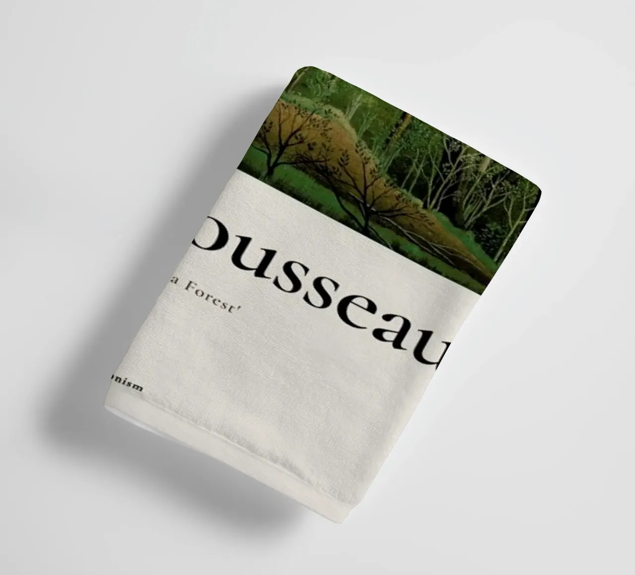 Rousseau - At the Edge of a Forest asciugamano da bagno da ARTOTHEK