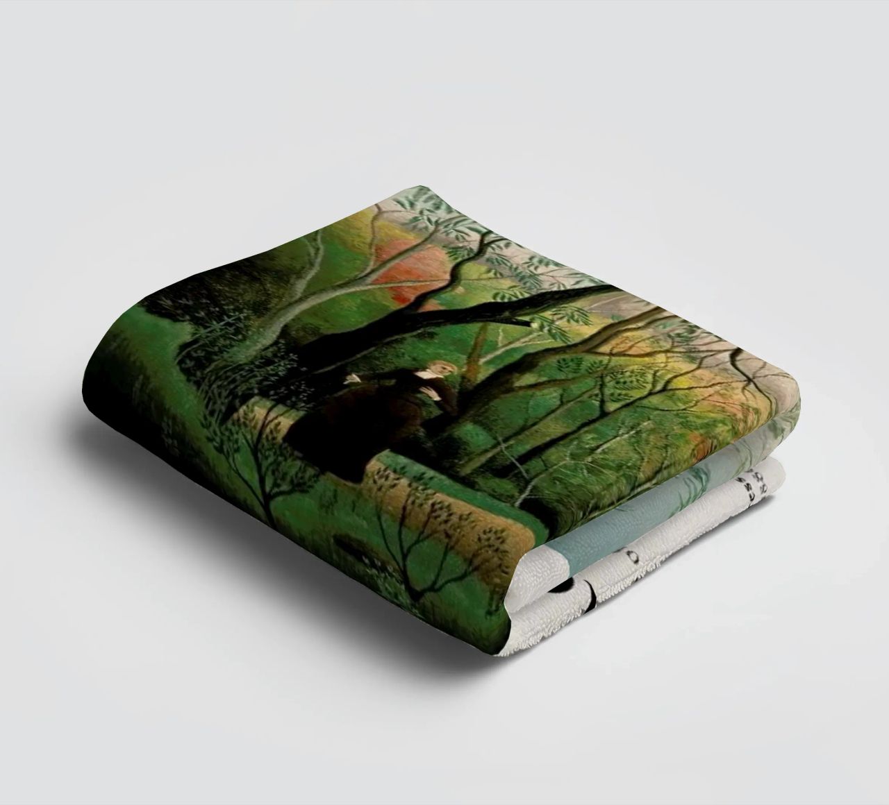 Rousseau - At the Edge of a Forest Handtuch von ARTOTHEK