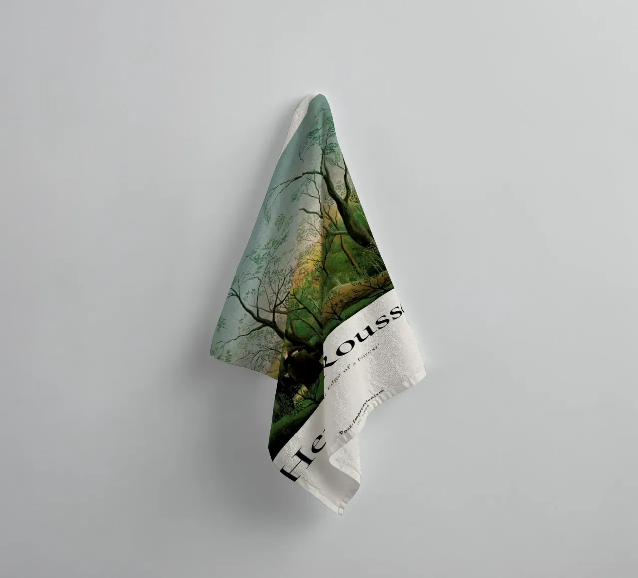 Rousseau - At the Edge of a Forest asciugamano da bagno da ARTOTHEK