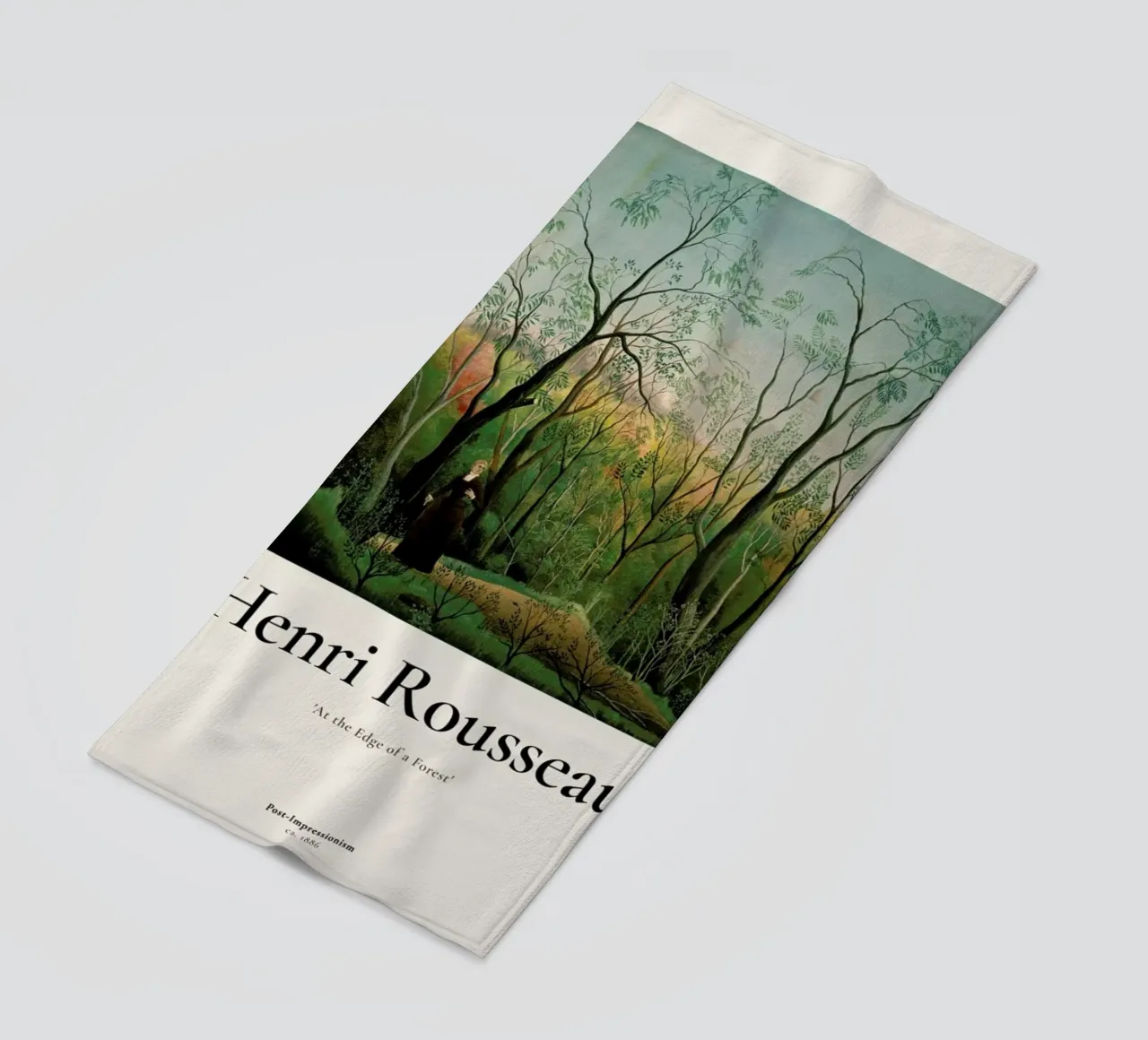 Rousseau - At the Edge of a Forest toalla de playa de ARTOTHEK