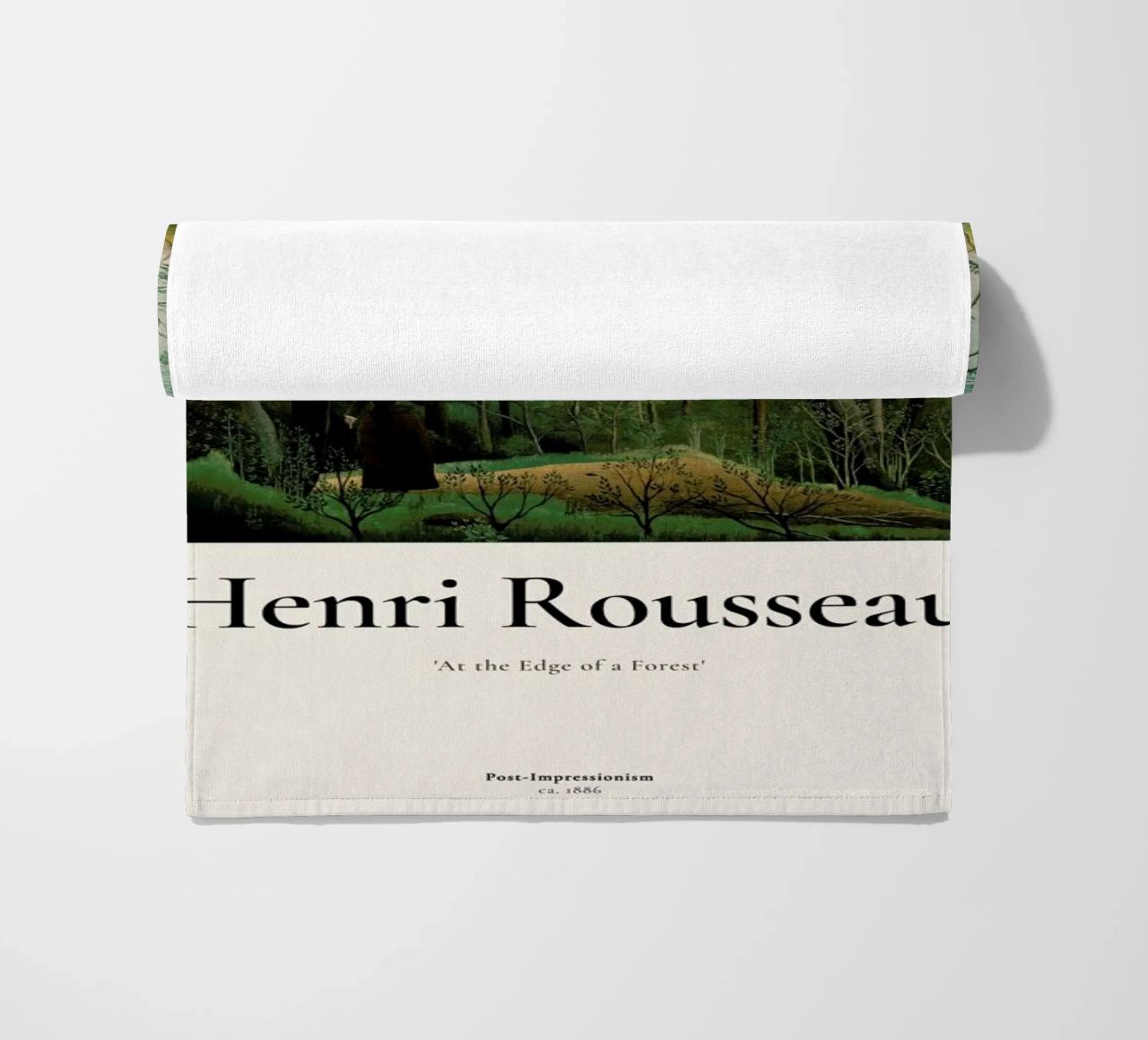 Rousseau - At the Edge of a Forest Strandtuch von ARTOTHEK