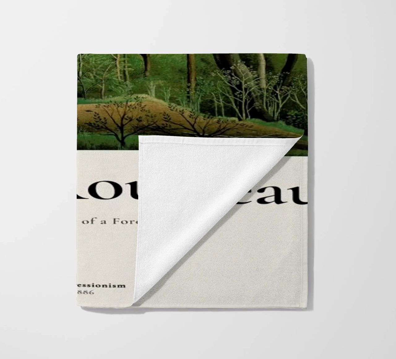 Rousseau - At the Edge of a Forest Strandtuch von ARTOTHEK