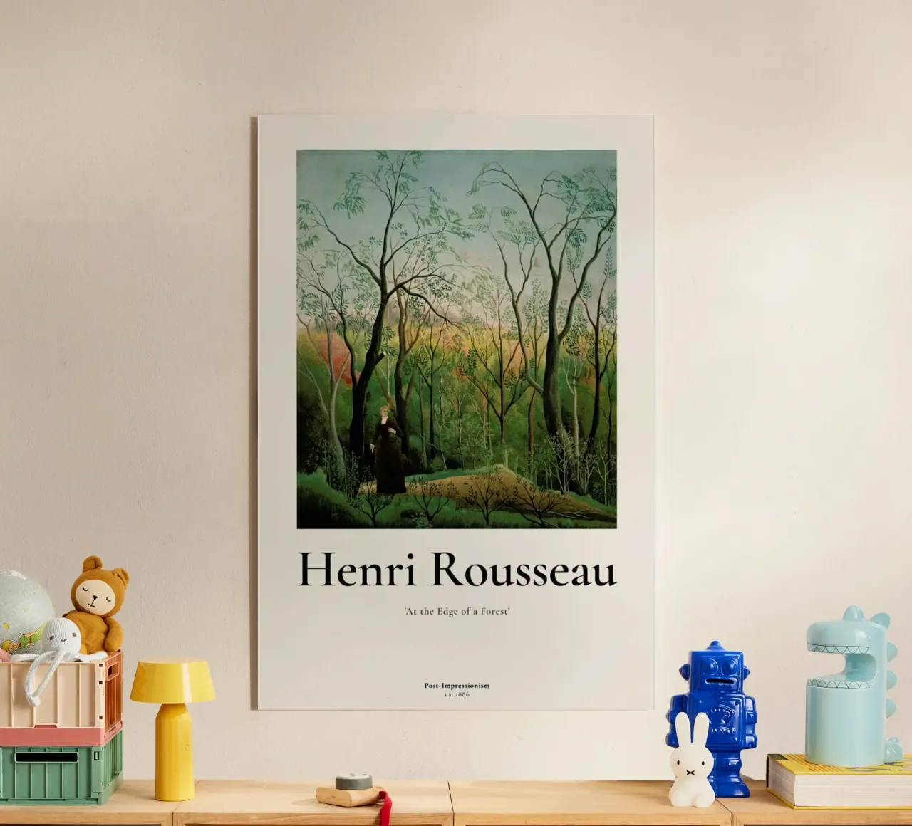 Rousseau - At the Edge of a Forest plexiglass da ARTOTHEK