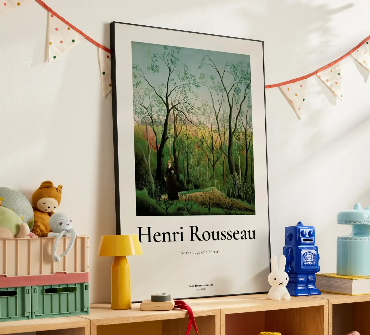 Rousseau - At the Edge of a Forest alluminio dibond da ARTOTHEK